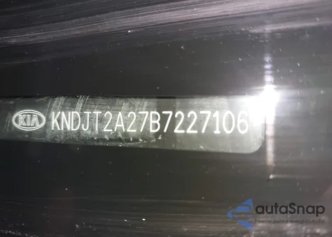 2011 Kia Soul + z USA, uszkodzony, nr VIN KNDJT2A27B7227106